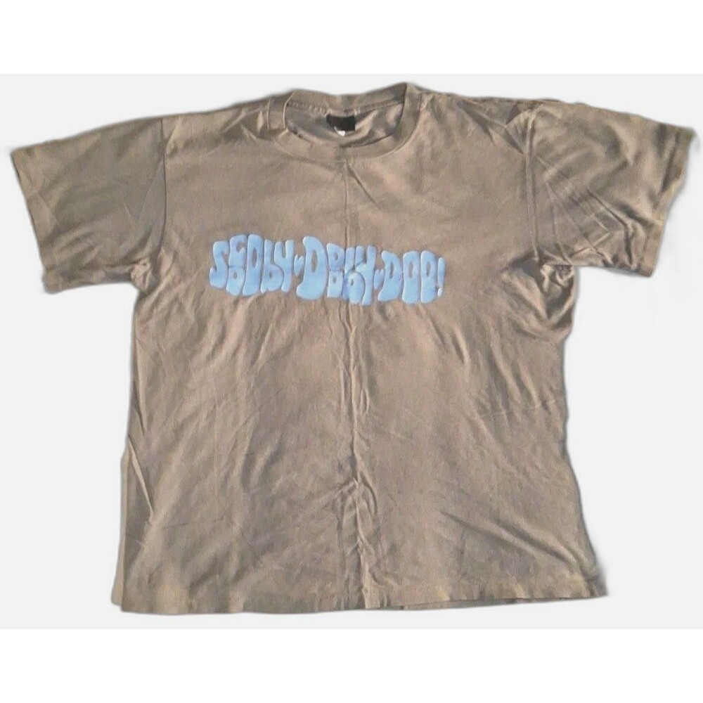VINTAGE Hanna-Barbera Scooby Dooby Doo T-Shirt Adult XL Gray  1997